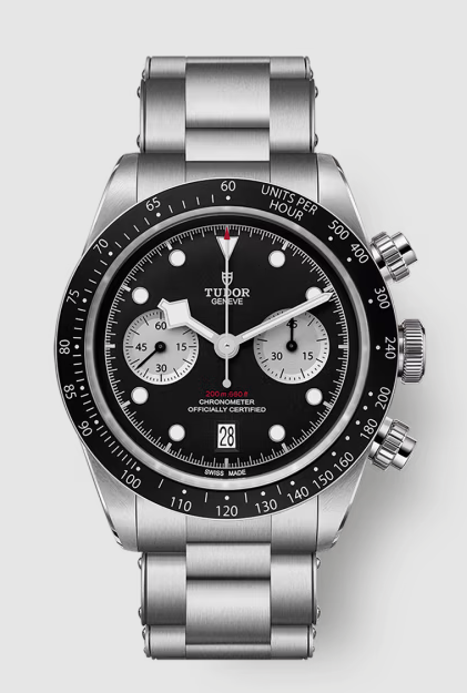Replica Tudor Heritage Black Bay Chronograph Inverted Panda Watch M79360N-0011